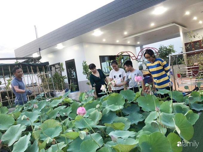Doanh nhân Sài Gòn trồng cả vườn rau và hoa như trang trại rộng 300m² trên sân thượng cho vợ cùng 4 con được sống gần gũi với thiên nhiên - Ảnh 2. Doanh nhân Sài Gòn trồng cả vườn rau và hoa như trang trại rộng 300m² trên sân thượng cho vợ cùng 4 con được sống gần gũi với thiên nhiên - Ảnh 2.