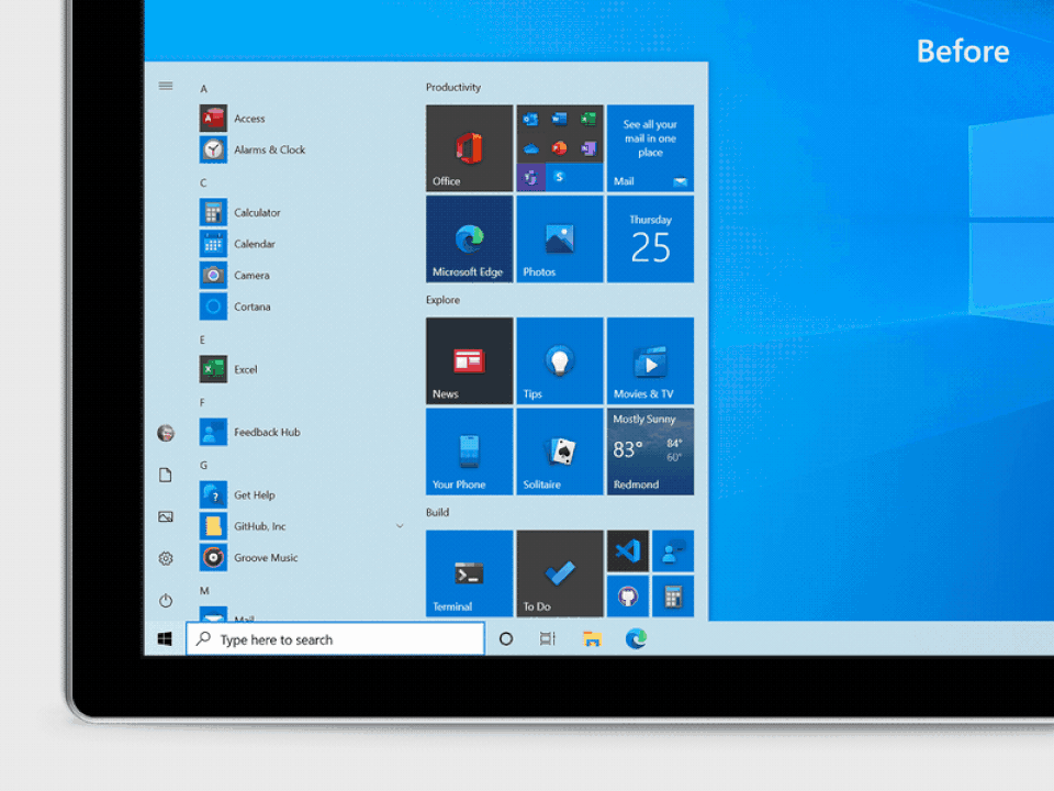 Microsoft “khoe” giao diện mới sắp được trang bị trên Windows 10 - 1 Microsoft “khoe” giao diện mới sắp được trang bị trên Windows 10 - 1