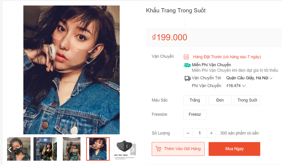 Dân mạng phát sốt với chiếc khẩu trang tàng hình trong suốt - 1 Dân mạng phát sốt với chiếc khẩu trang tàng hình trong suốt - 1