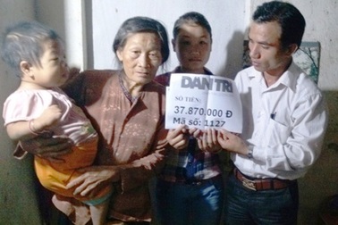 Gần 38 triệu đồng đến với cô bé học giỏi trong cảnh nghèo khó