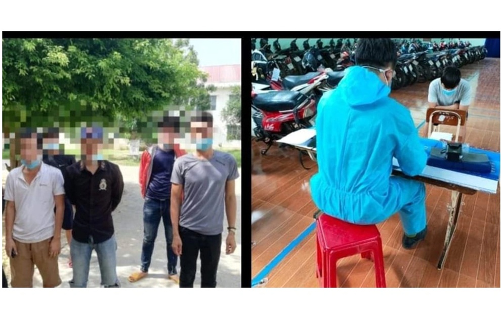 8 thanh niên ăn nhậu, ẩu đả trong khu cách ly bị xử phạt gần 16 triệu đồng - 1 8 thanh niên ăn nhậu, ẩu đả trong khu cách ly bị xử phạt gần 16 triệu đồng - 1