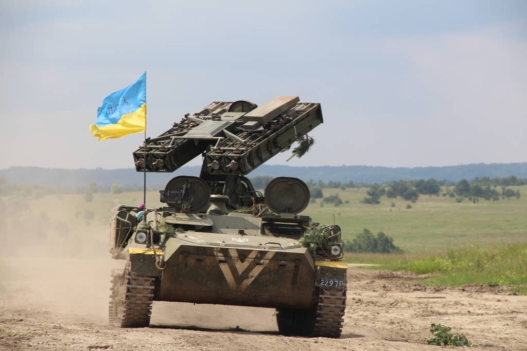Tổ hợp tên lửa phòng không Strela-10 của Ukraine (Ảnh: Bộ Quốc phòng Ukraine).