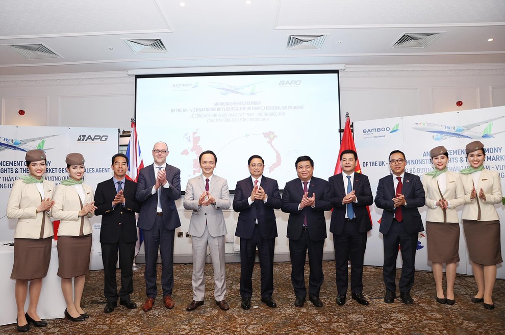 Bamboo Airways công bố đường bay thẳng Việt - Anh và ra mắt Tổng đại lý tại Anh - 1 Bamboo Airways công bố đường bay thẳng Việt - Anh và ra mắt Tổng đại lý tại Anh - 1