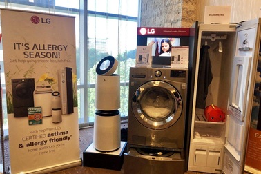 LG tăng trưởng mạnh với các sản phẩm gia dụng có thể chống khuẩn