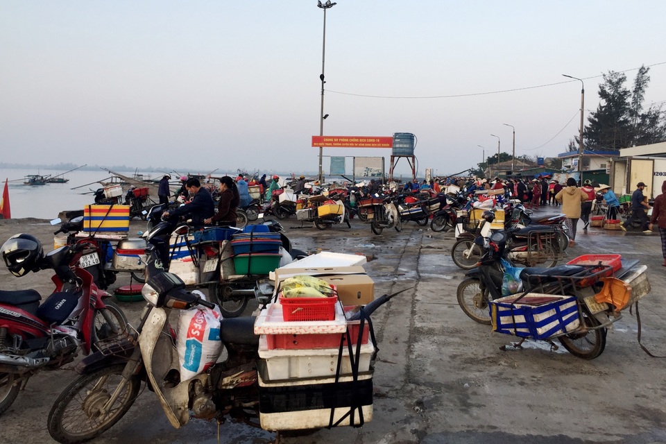 Ngư dân phấn khởi đón lộc đầu năm - 1 Ngư dân phấn khởi đón lộc đầu năm - 1