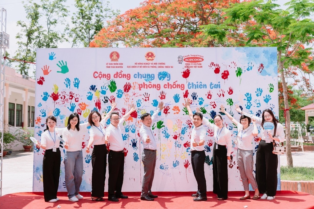 Acecook Việt Nam chung tay xây dựng cộng đồng chủ động trước thiên tai - 1 Acecook Việt Nam chung tay xây dựng cộng đồng chủ động trước thiên tai - 1