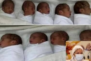 Tình trạng hiện tại của người phụ nữ 26 tuổi sinh 9 đứa con một lúc