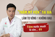 Vòng một "bên tươi, bên héo" sau giấc ngủ ở thẩm mỹ viện tại gia