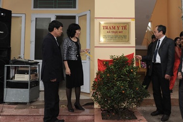 Vietcombank tài trợ 2 tỷ đồng xây dựng trạm y tế xã Trực Mỹ (Trực Ninh, Nam Định)