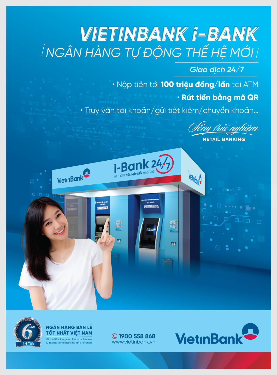 VietinBank ra mắt Bộ nhận diện i-Bank cho hệ thống giao dịch tự động 24/7 - 1 VietinBank ra mắt Bộ nhận diện i-Bank cho hệ thống giao dịch tự động 24/7 - 1