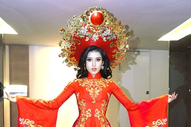 Hé lộ trang phục dân tộc của Huyền My tại Hoa hậu Hòa bình thế giới