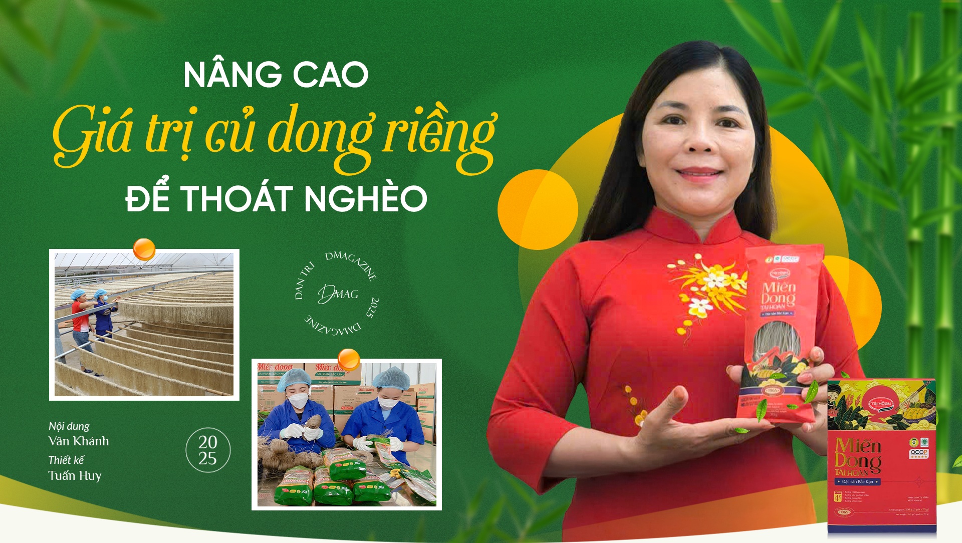 Nâng cao giá trị củ dong riềng để thoát nghèo
