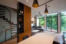 Cải tạo nhà 55m2 tù túng ở Hà Nội thành không gian cao cấp