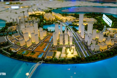 Tấm sa bàn đặc biệt về Thành phố Thủ Đức