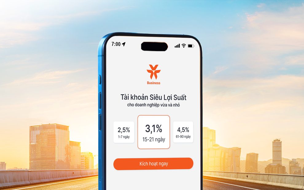 VIB បើកដំណើរការគណនី Super Yield សម្រាប់អាជីវកម្មដែលមានទិន្នផលរហូតដល់ 4.5%/ឆ្នាំ - 1 VIB ra mắt tài khoản Siêu lợi suất dành cho doanh nghiệp với lợi suất đến 4,5%/năm - 1