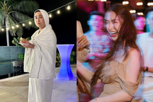 Việt Hương kể chuyện quá khứ, sao Việt bị ném xuống hồ bơi ở tiệc cưới Puka