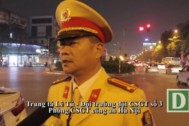 CSGT Hà Nội ra quân xử phạt xe "khủng" chạy trong nội đô