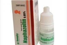 Bé 2 tuổi nhập viện vì uống nhầm thuốc nhỏ mũi