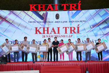 Ra mắt trung tâm điện máy hơn 6000m2 tại Vĩnh Long