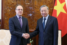 Chủ tịch nước Tô Lâm tiếp Đại sứ Nga