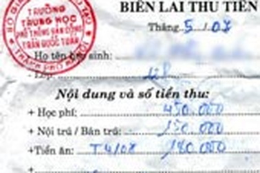 “Sẽ xử nghiêm những trường thu lệ phí thi sai quy định”