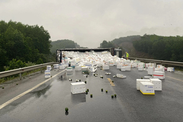 Lại xảy ra tai nạn trên cao tốc Cam Lộ - La Sơn