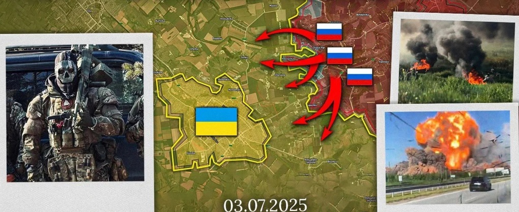 Chiến sự Ukraine 4/7: Bước ngoặt lớn ở Sumy đã đến, Nga đột phá thành công - 2 Chiến sự Ukraine 4/7: Bước ngoặt lớn ở Sumy đã đến, Nga đột phá thành công - 2