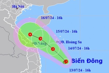 Biển Đông đón áp thấp nhiệt đới, nhiều nơi mưa lớn