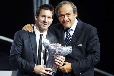 Messi giành danh hiệu Cầu thủ xuất sắc nhất châu Âu