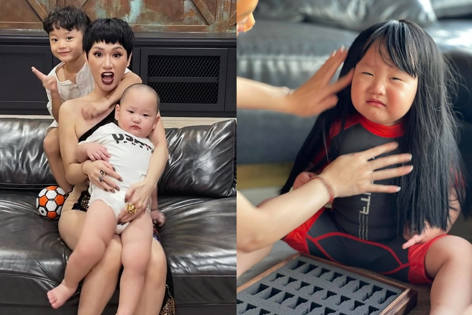 Bà mẹ một con Đàm Thu Trang khoe dáng thon gọn với áo tắm - 9 Bà mẹ một con Đàm Thu Trang khoe dáng thon gọn với áo tắm - 9