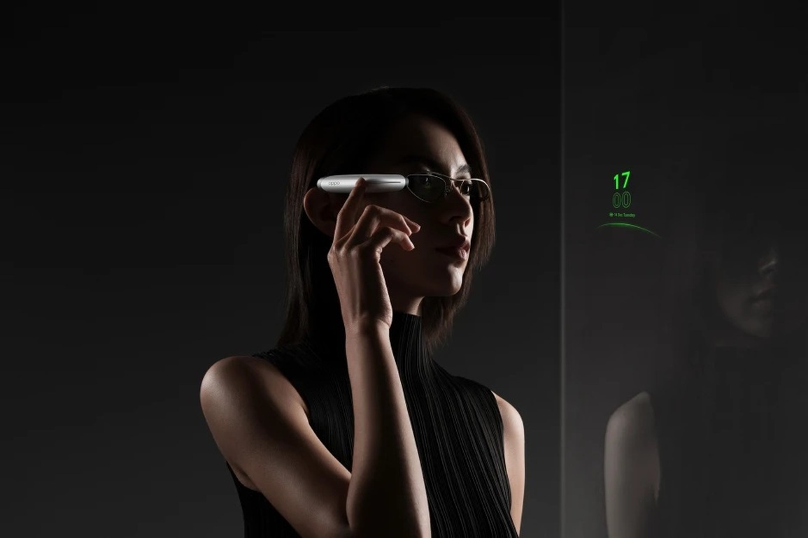 Oppo Air Glass có thiết kế độc đáo (Ảnh: Oppo). Oppo Air Glass có thiết kế độc đáo (Ảnh: Oppo).