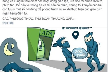 Cảnh sát Hình sự đăng đàn cảnh báo rủi ro khi giao dịch ngân hàng điện tử dịp Tết