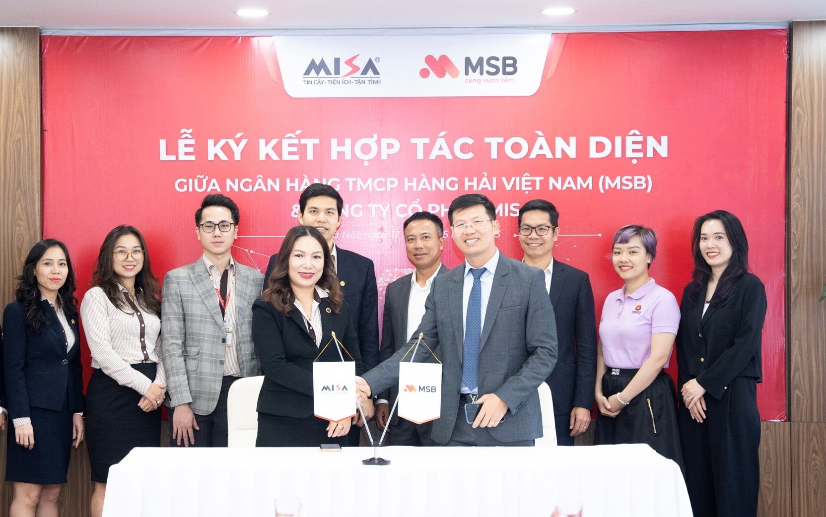 MSB hợp tác toàn diện cùng MISA triển khai giải pháp số cho doanh ...