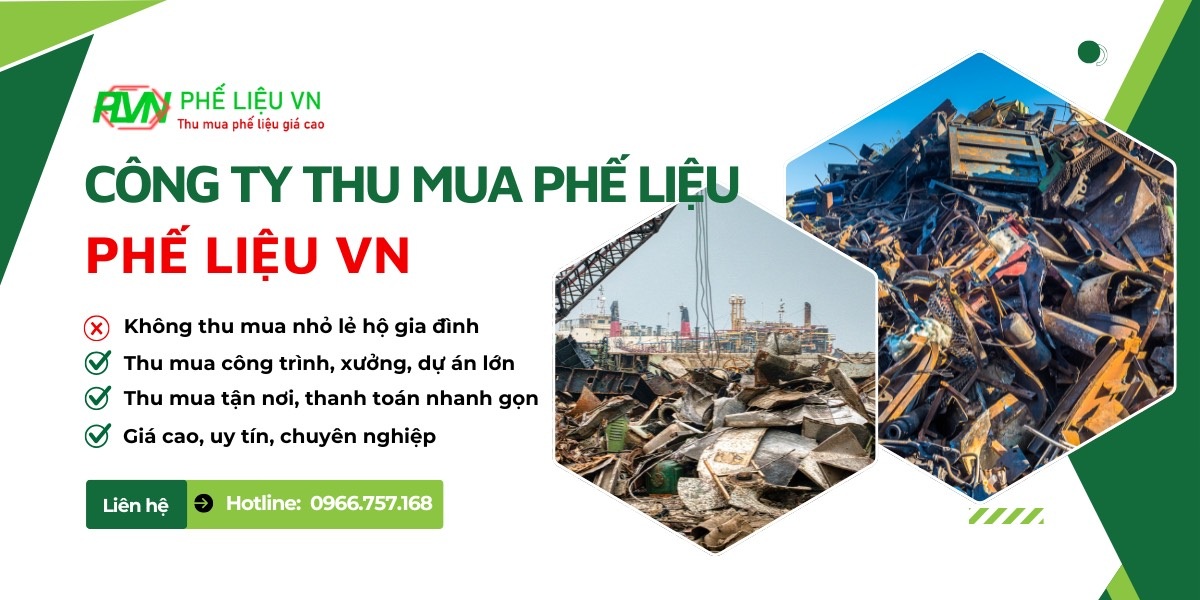 Dịch vụ thu mua phế liệu trọn gói, giá cạnh tranh - 1