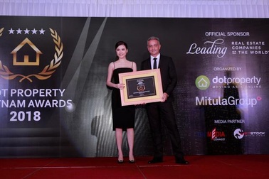 Tập đoàn Sunshine Group thắng loạt giải lớn tại Dot Property Vietnam Awards 2018