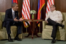 Ông Obama sẽ thảo luận vấn đề Biển Đông với Tổng thống Philippines