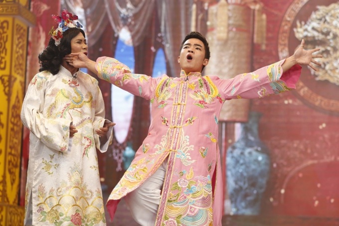 'Cô Đẩu' Công Lý có giới tính linh hoạt trong Táo quân 2017
