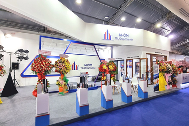 Nhôm Trường Thành khẳng định sự khác biệt, đẳng cấp tại Vietbuild TPHCM 2022