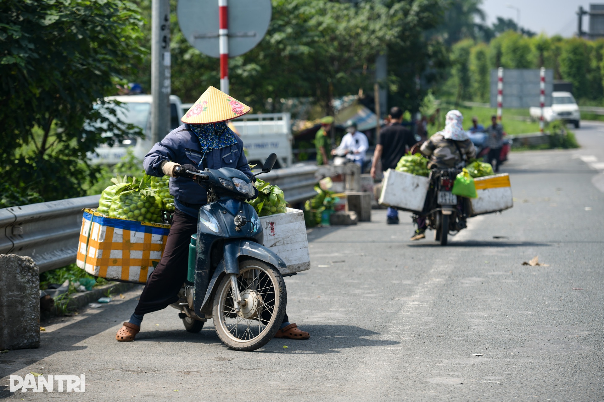 Người bán ổi dưới chân cầu Thanh Trì dọn hàng tháo chạy khi thấy công an - 11 Người bán ổi dưới chân cầu Thanh Trì dọn hàng tháo chạy khi thấy công an - 11