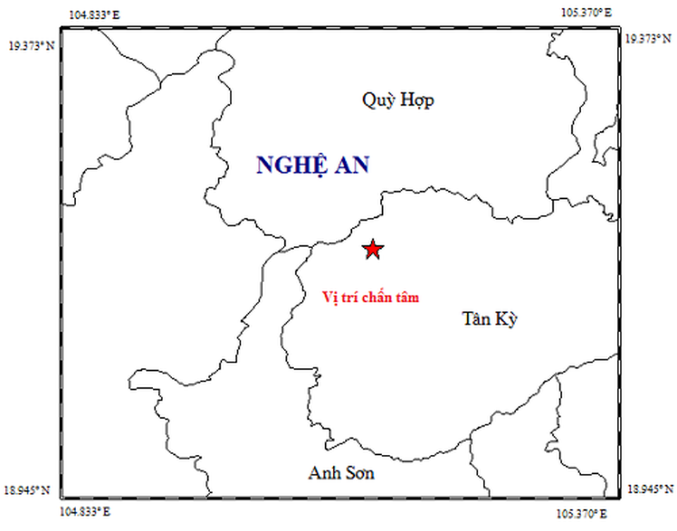 Động đất 4,2 độ tại miền Tây Nghệ An - 3 Động đất 4,2 độ tại miền Tây Nghệ An - 3