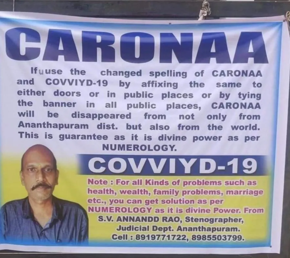 Hài hước chuyện cố tình viết sai chính tả để… loại bỏ Covid-19 - 1 Hài hước chuyện cố tình viết sai chính tả để… loại bỏ Covid-19 - 1