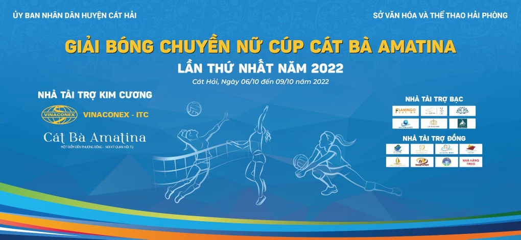 Giải bóng chuyền nữ Cúp Cát Bà - Amatina lần thứ nhất năm 2022 - 3