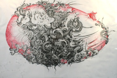 Hơi thở mới của họa sĩ trẻ Huế tại phòng tranh “Chúc mừng năm mới”