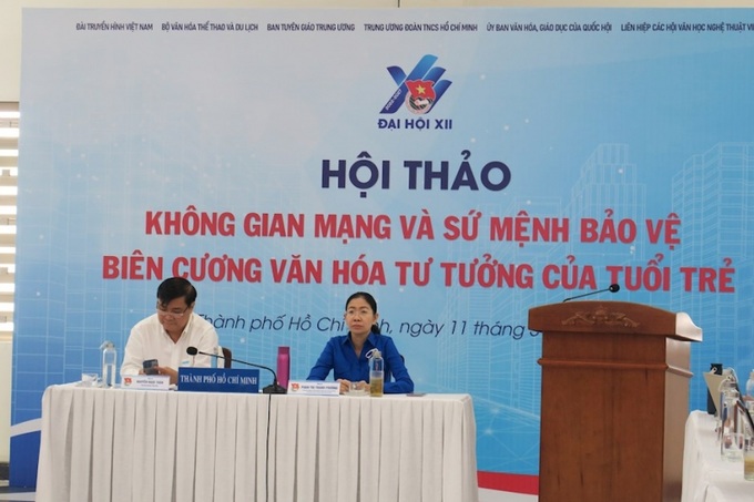 Các đại biểu tham dự hội thảo tại điểm cầu TP.HCM.
