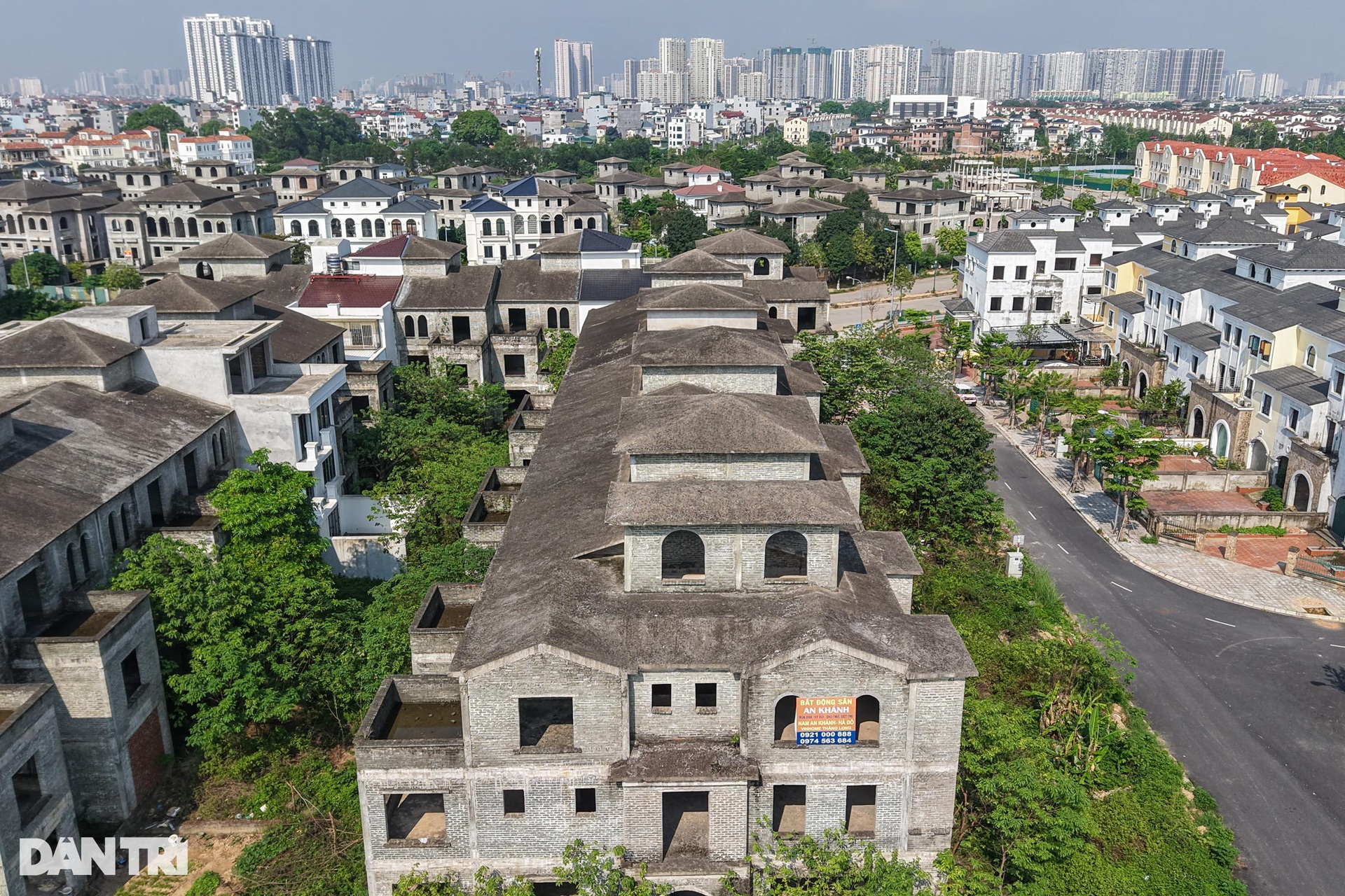 Hàng loạt biệt thự triệu đô bỏ hoang, cỏ mọc um tùm gây lãng phí ở Hà Nội - 13
