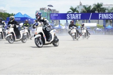 Giải đua xe Yamaha GP “đốt nóng” bầu không khí Đà Nẵng