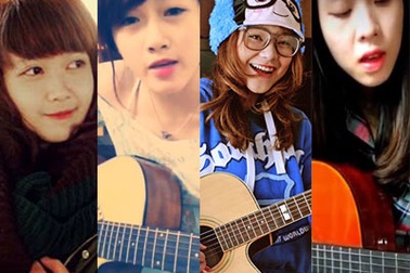 Những cô gái xinh đẹp, đàn giỏi, hát hay năm 2013