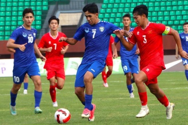 U16 Việt Nam thắng đậm Uzbekistan ở giải đấu tại Trung Quốc