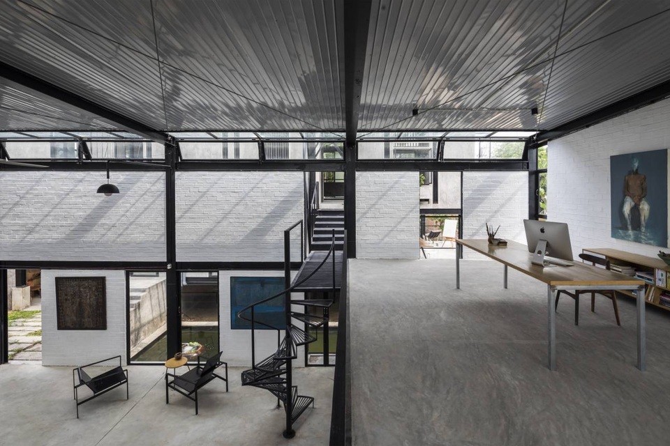 Độc, lạ: Nhà sàn bê tông “ẩn mình” giữa ngoại ô yên bình ở TPHCM - 13