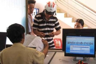 TPHCM cấp biển số xe mô tô ngẫu nhiên trên máy vi tính